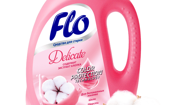 Средство для стирки деликатных тканей Flo Delicate