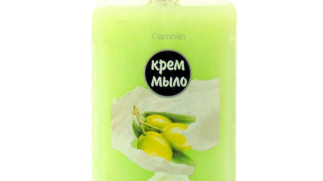 Крем-мыло Camolin молочко с оливковым маслом и витаминами А,Е,F