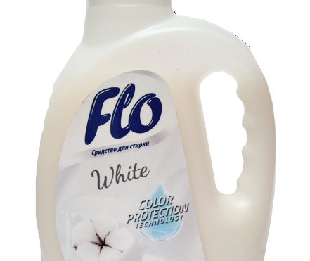 Средство моющее синтетическое для белых тканей Flo White