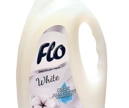 Средство моющее синтетическое для белых тканей Flo White