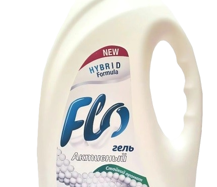 Гель для стирки белых тканей Flo 4 в 1